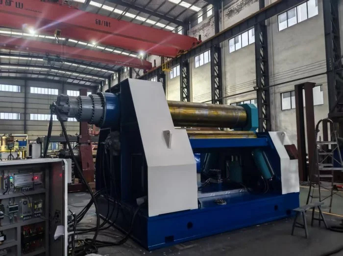 4-валковый гидравлический листогибочный пресс (вальцы) CHAOLI W12CNC-60x2000