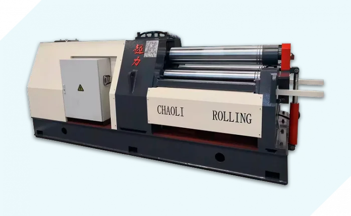 4-валковый гидравлический листогибочный пресс (вальцы) CHAOLI W12CNC-10x2000