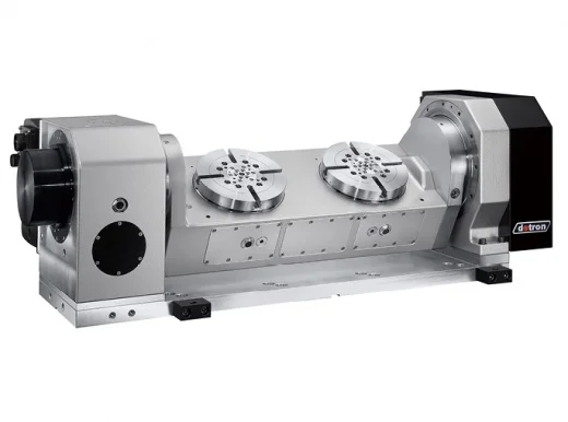 Двухшпиндельный наклонно-поворотный стол Detron GTFAE-210S-2W-320
